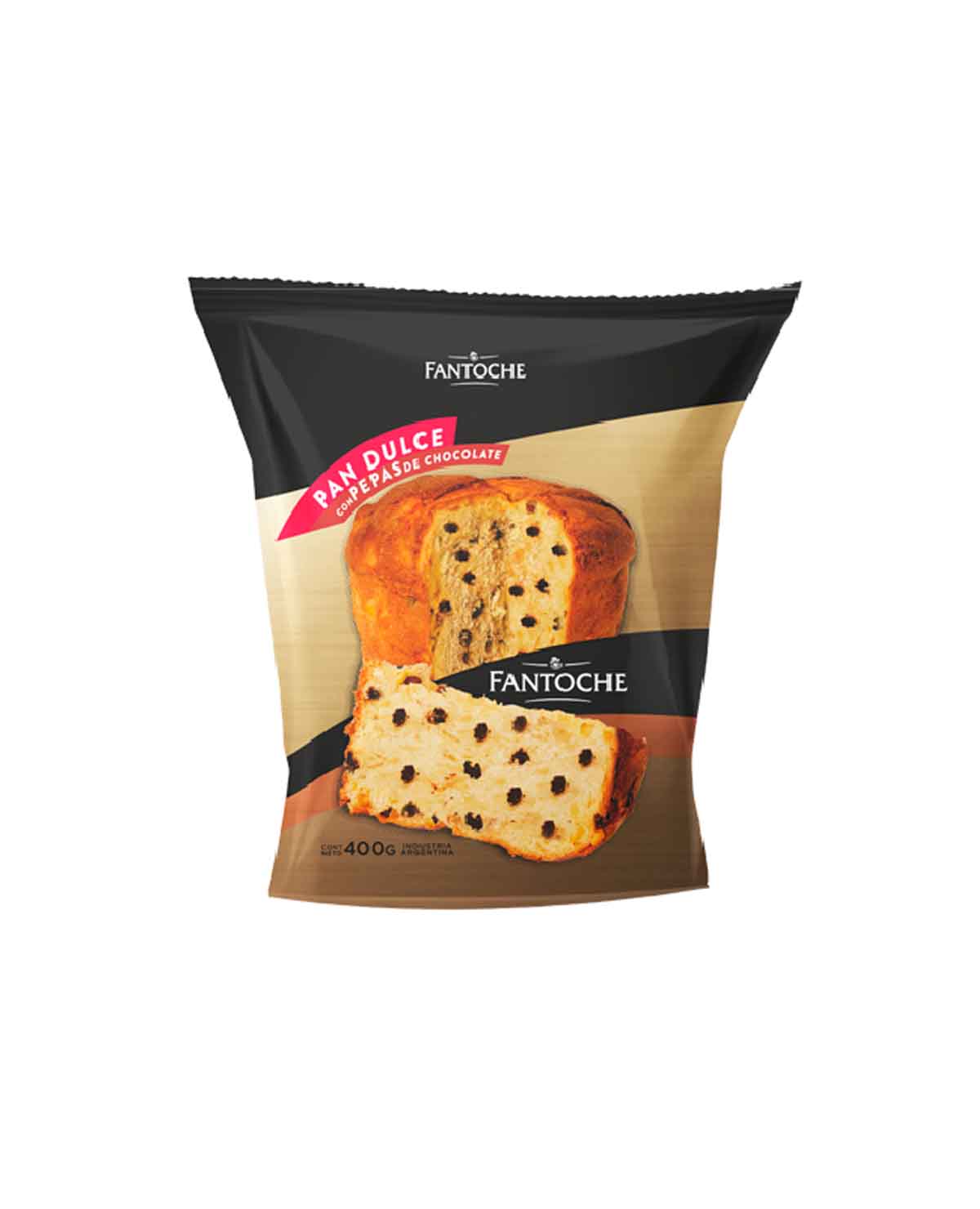 Pan Dulce Fantoche Chips Choc.x 400 Gr